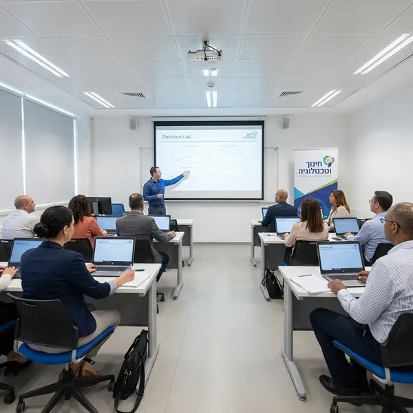 הכשרה והדרכה למערכת Decision Lab